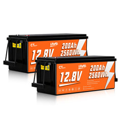 CTOLITY CT200-12 12.8V 200Ah 2560Wh LiFePO4 Battery