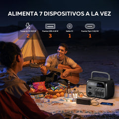 CTOLITY AP400 Estación de energía portátil con batería LiFePO₄ de 345 Wh