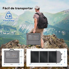 CTOLITY SP100 100W Panel solar plegable