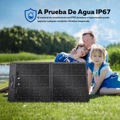 CTOLITY SPC100 100W Panel solar plegable