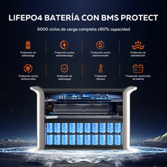 CTOLITY AP2000 Estación de energía portátil de 2048 Wh