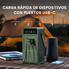 CTOLITY AP200L Estación de Energía Portátil de 192Wh