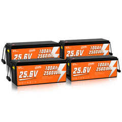 CTOLITY  CT100-25 25.6V 100Ah 2560Wh LiFePO4 Battery