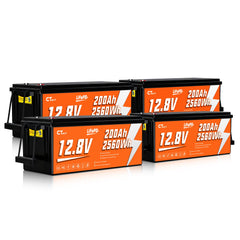 CTOLITY CT200-12 12.8V 200Ah 2560Wh LiFePO4 Battery