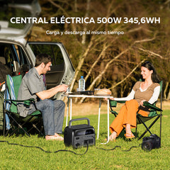 CTOLITY AP400 Estación de energía portátil con batería LiFePO₄ de 345 Wh