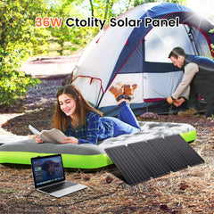 CTOLITY SPC36 36W Foldable Solar Panel