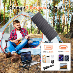 CTOLITY SPC36 36W Foldable Solar Panel