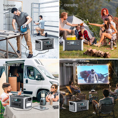 CTOLITY  AP1000 Estación de energía portátil de 1024Wh