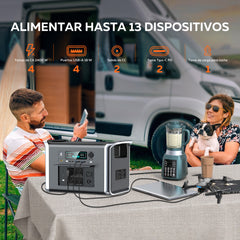 CTOLITY AP2000 Estación de energía portátil de 2048 Wh